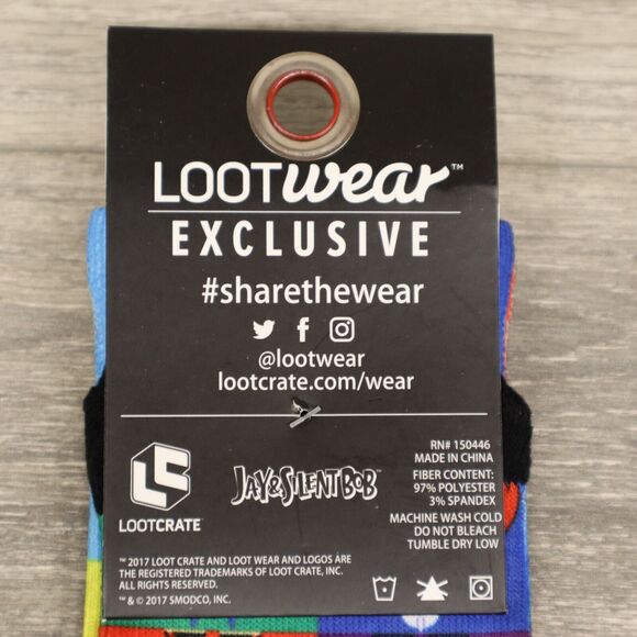 Loot Crate Wear X5 Pairs Animated TV Mix and Match Adult Non-Slip Socks - Picture 3 of 12